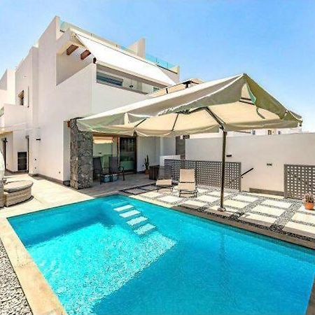 Luxury Villa Tropical Private Heated Pool Los Cristianos  Eksteriør billede